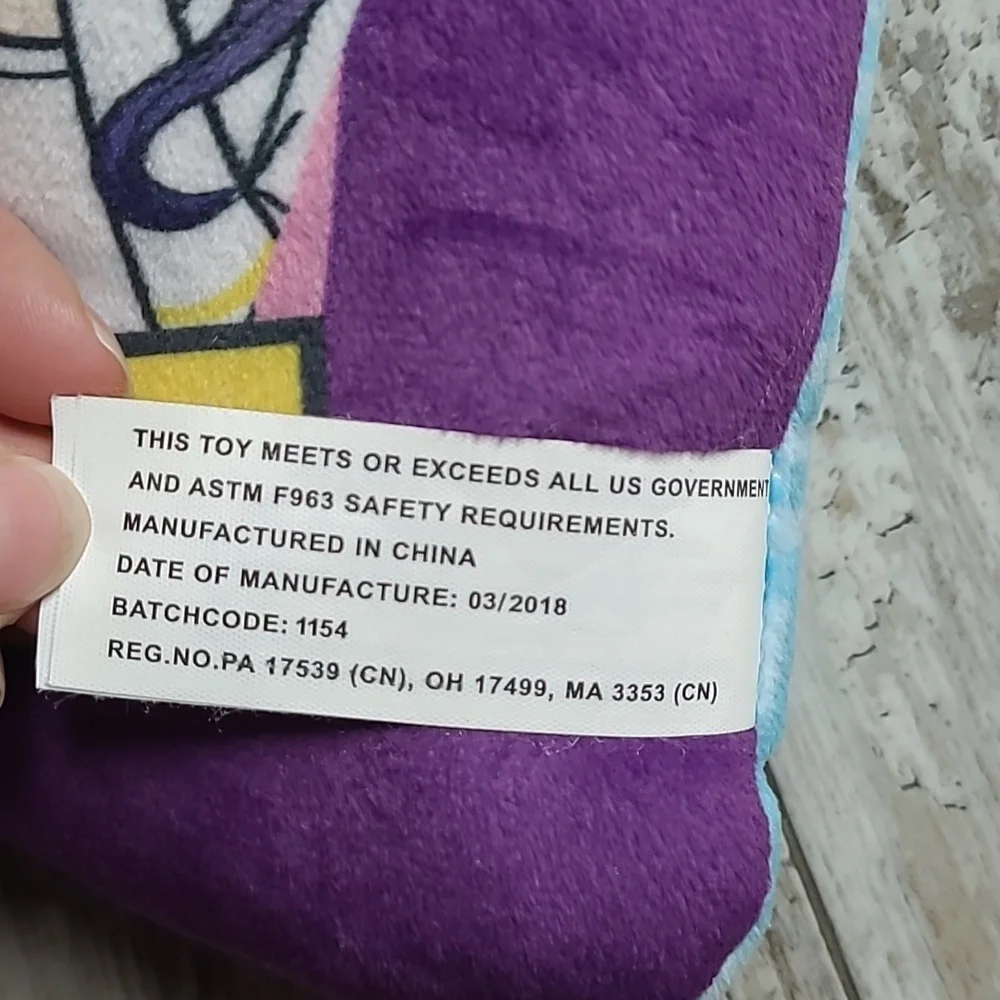 Rare SEGA Prize‎ Mattel 2018 Barbie Never Perfect Always Awesome! Mini Pillow